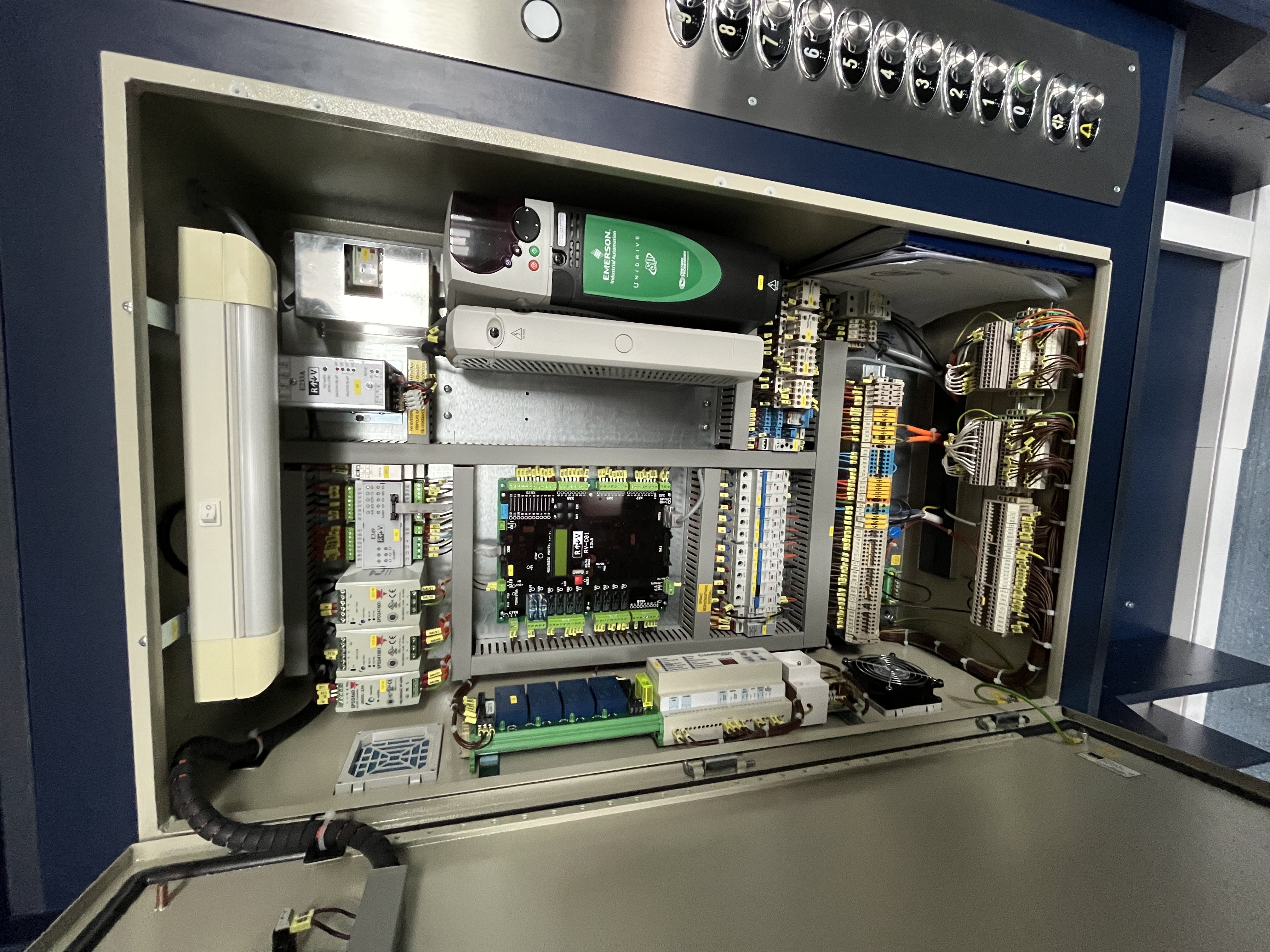 Electrical installation – control panel