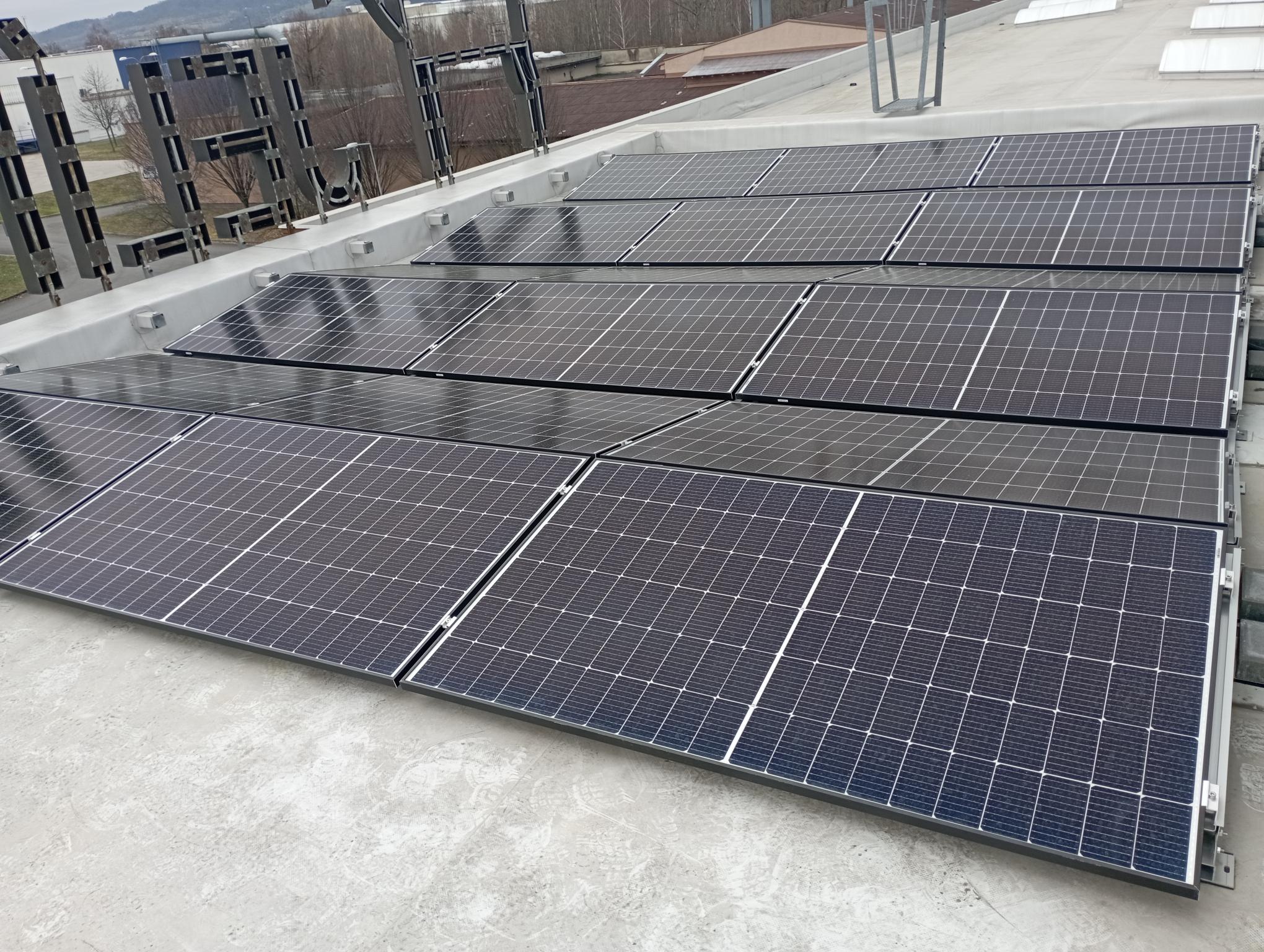 Fotovoltaická elektrárna na střeše